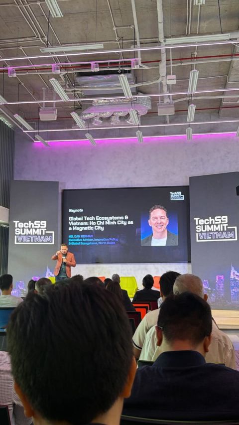Keynote on global tech ecosystems and Ho Chi Minh City at TECH59 Summit Vietnam 2026