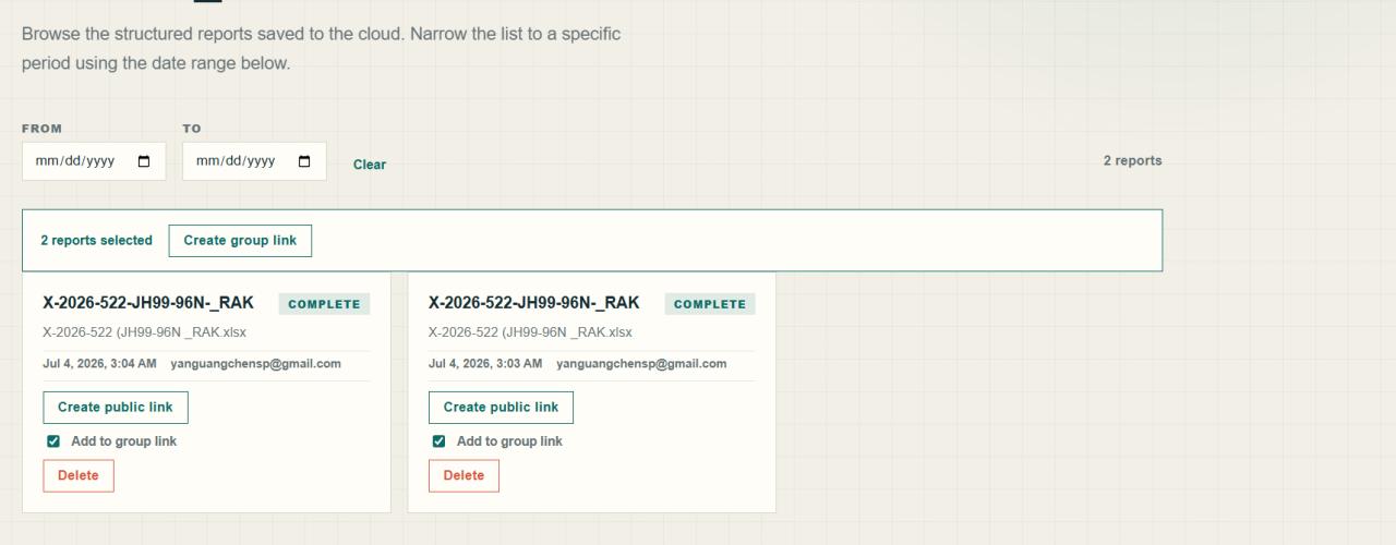 DocuAlign grouping client reports for portal delivery