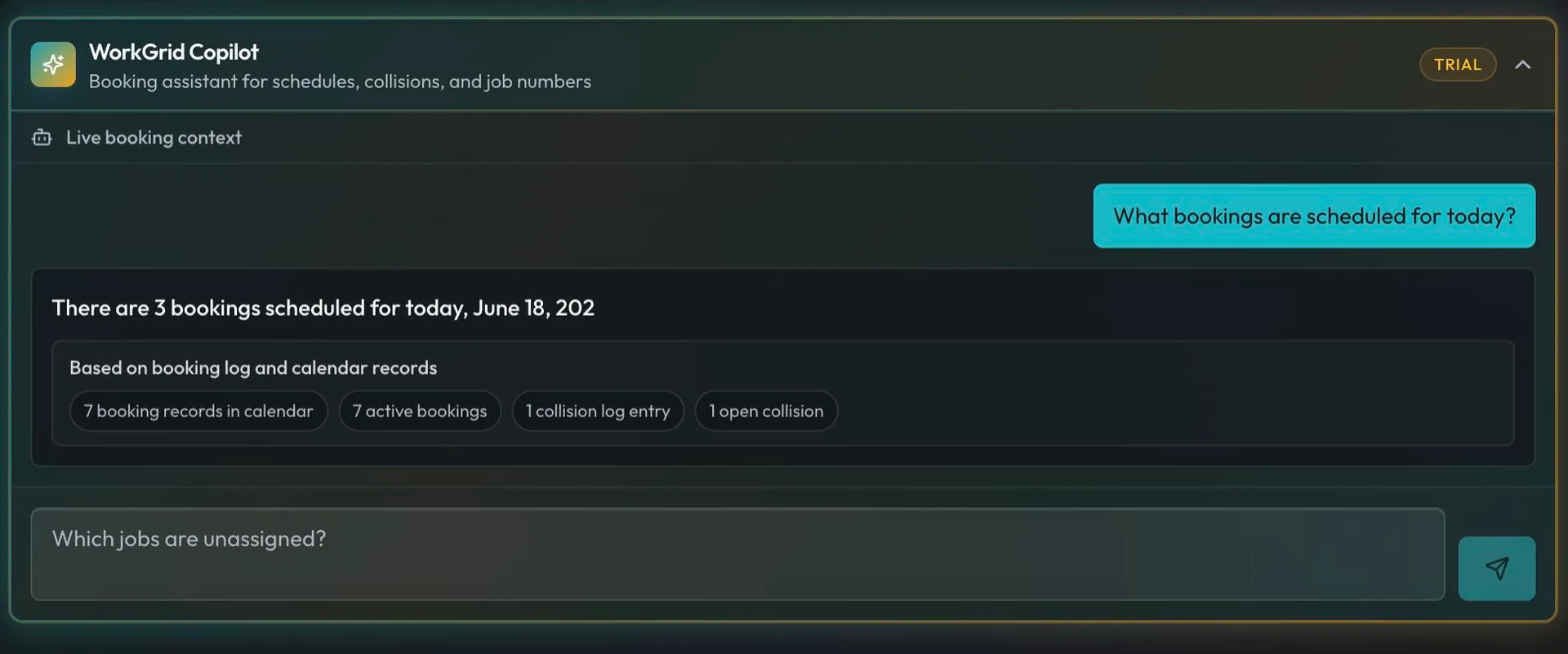 WorkGrid — Retrieval Augmented Generation AI Copilot