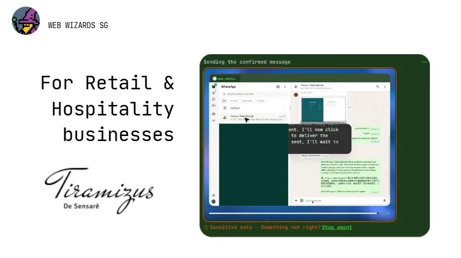 Tiramizus WhatsApp marketing — ChatGPT-based AI agent modified for automation