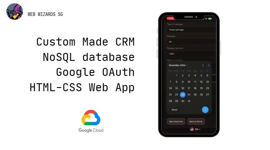 Beauty salon CRM — digital forms on Firestore