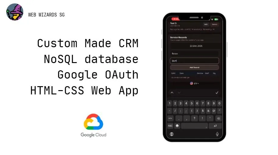Beauty salon CRM — Cloudflare Turnstile or secure surface